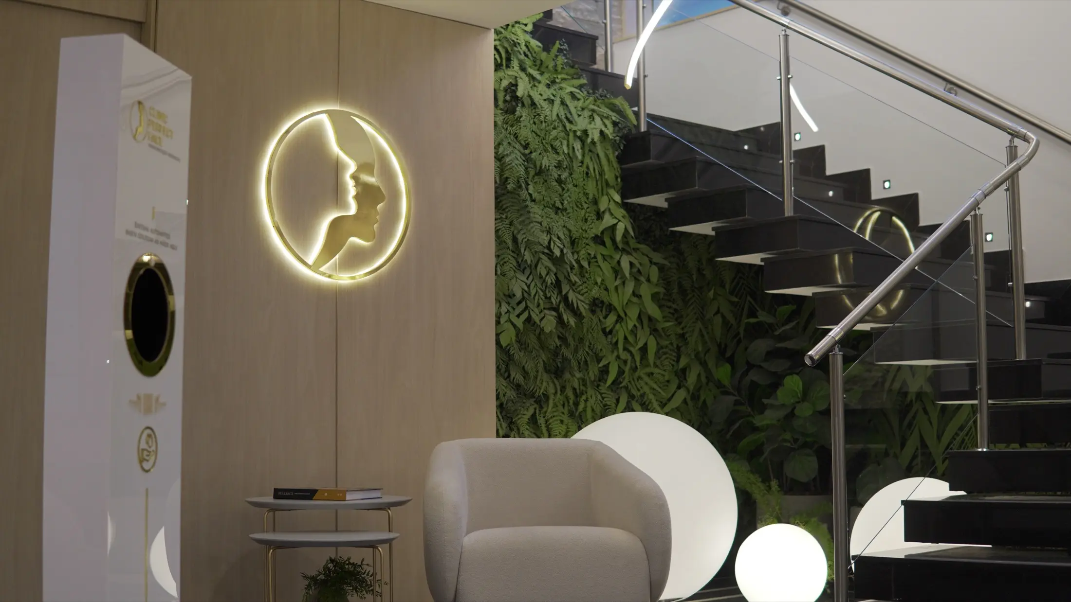 Lounge da clínica